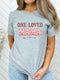 One Loved Mama - Birthday Shirt - Bliss Birthday Shirts - Small - Grey