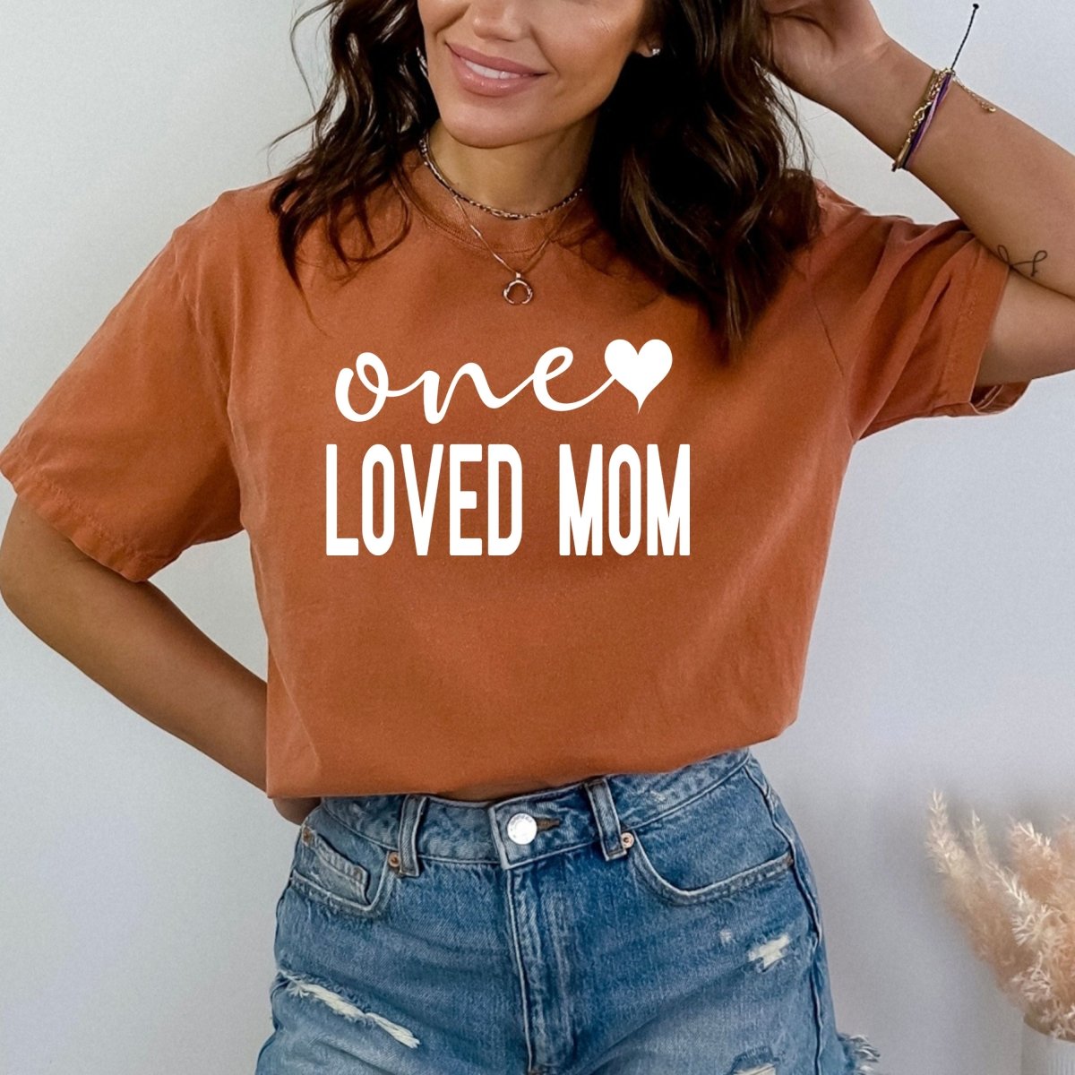 One Loved Mom - Birthday Shirt - Bliss Birthday Shirts - Small - Autumn