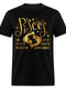 Pisces Unisex Birthday Shirt - Custom T - Shirt - Bliss Birthday Shirts - Black - S