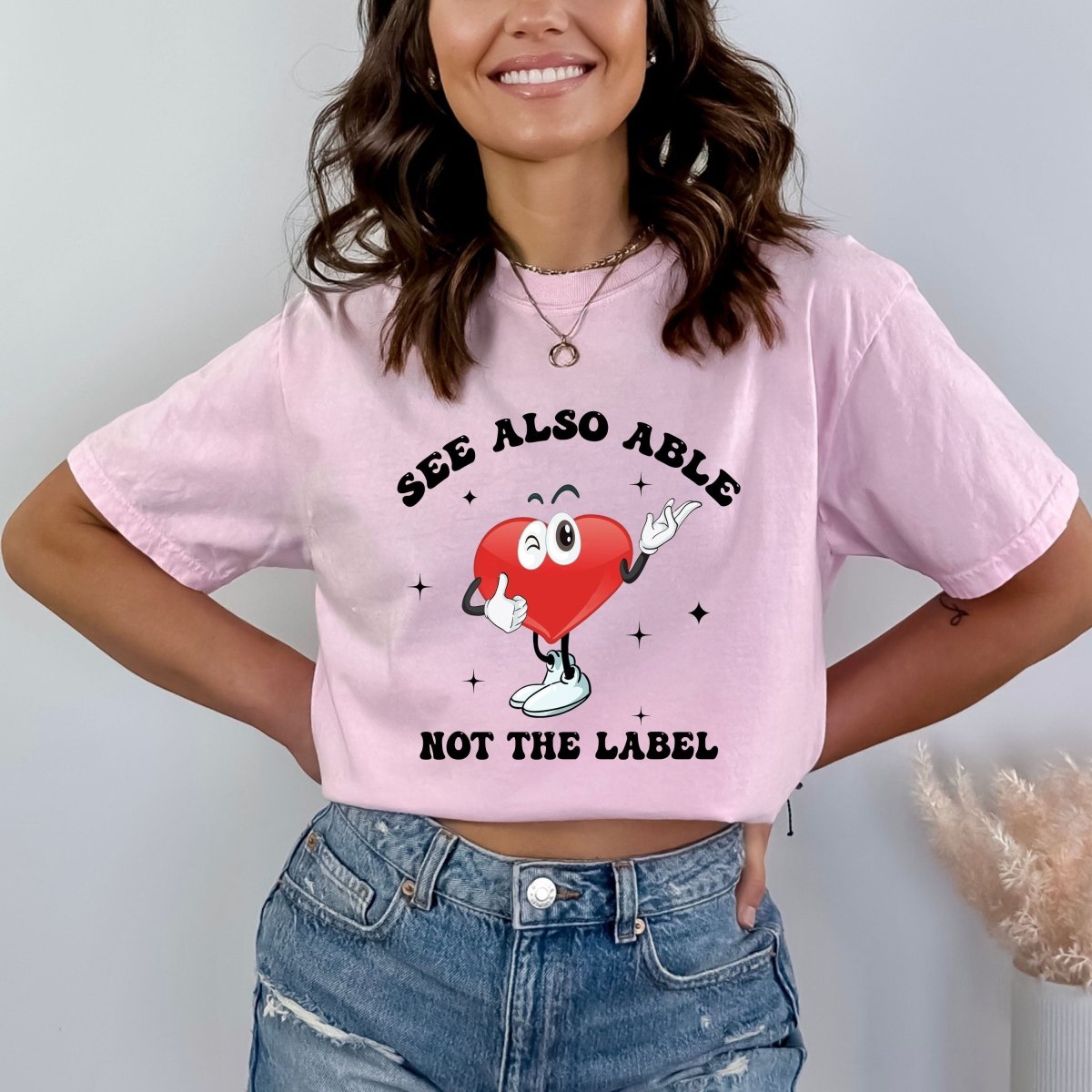 See Also Able, Not the Label - Birthday Shirt - Bliss Birthday Shirts - Small - Pink