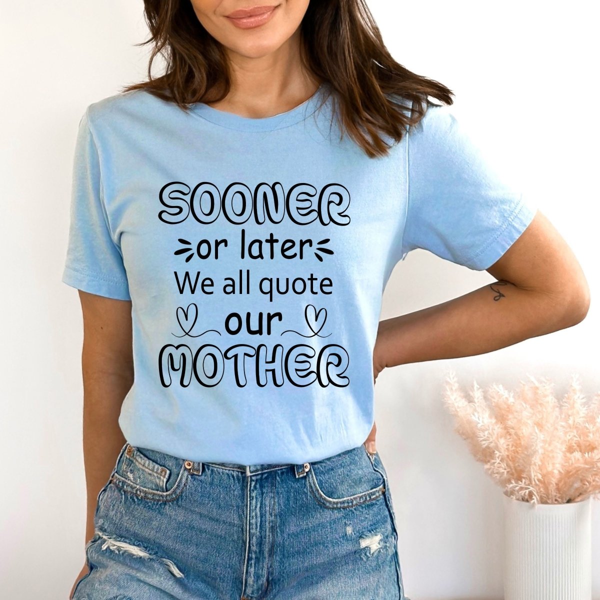 Sooner or Later - Birthday Shirt - Bliss Birthday Shirts - Small - Baby Blue