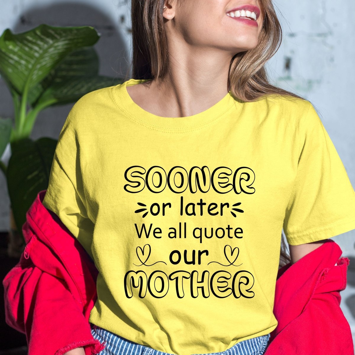 Sooner or Later - Birthday Shirt - Bliss Birthday Shirts - Small - Maize Yellow