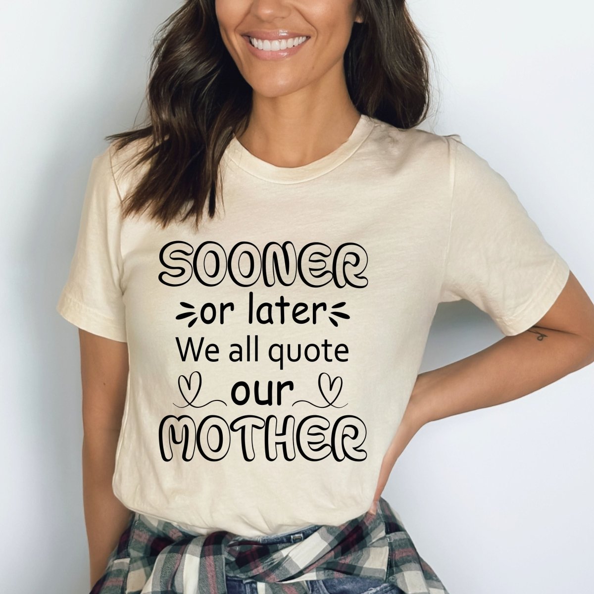 Sooner or Later - Birthday Shirt - Bliss Birthday Shirts - Small - Natural