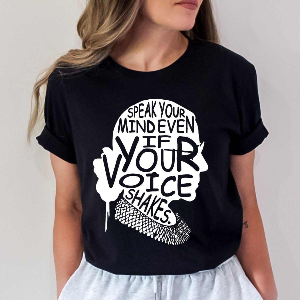 Speak Your Mind - Custom Birthday Shirt - Bliss Birthday Shirts - Small - Black