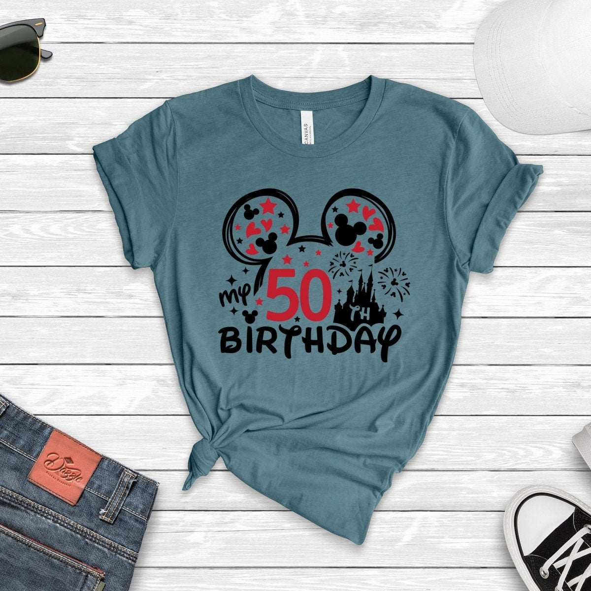 stylish-50th-birthday-t-shirt-for-your-special-day-bliss-birthday-shirts-s-heather-deep-teal-736813.jpg?v=1723558920