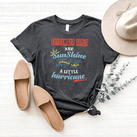 Sunshine September Girl - Birthday Shirt - Bliss Birthday Shirts - Heather Dark Grey - S