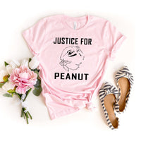 Support Peanut the Squirrel – Justice for Peanut Shirt - Bliss Birthday Shirts - Pink - S