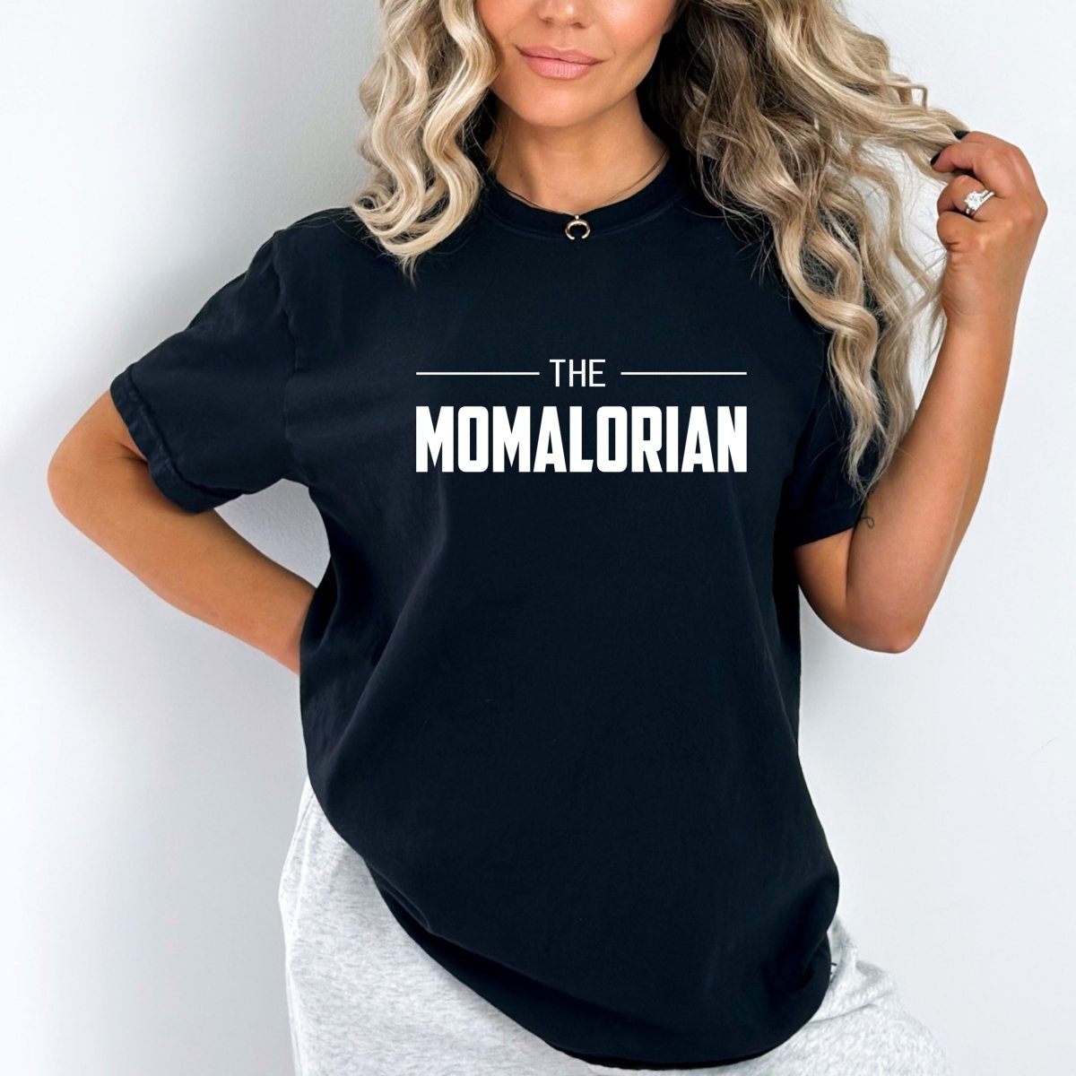 The Products Momalorian - Birthday Shirt - Bliss Birthday Shirts - Small - Black