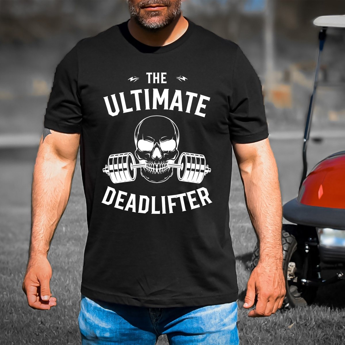 The Ultimate Deadlifter - Men's Birthday Shirt - Bliss Birthday Shirts - Small - Black