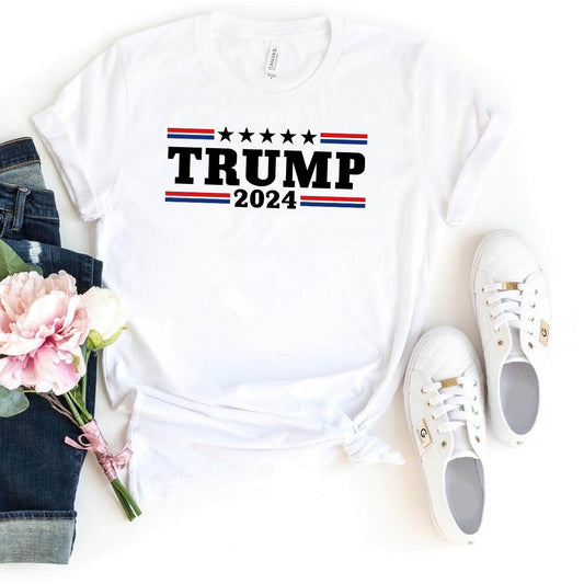 Trump 2024 Shirt – Support the Campaign for a Better America - Bliss Birthday Shirts - White - S