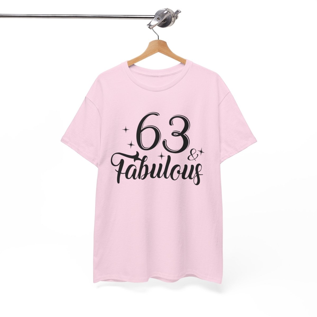 Unique 63 & Fabulous Custom Birthday Tee - Bliss Birthday Shirts - Sport Grey - S