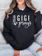 Unique Hoodie - This GiGi Prays Womens Birthday Sweatshirt - Bliss Birthday Shirts - Black - S